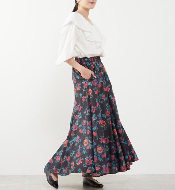 Liesse「フリルカラーブラウス」|シャツ・ブラウス|