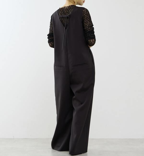 SOFFITTO「【A_/エース】ドライダブルクロス&times;レースオールインワン」|オールインワン|