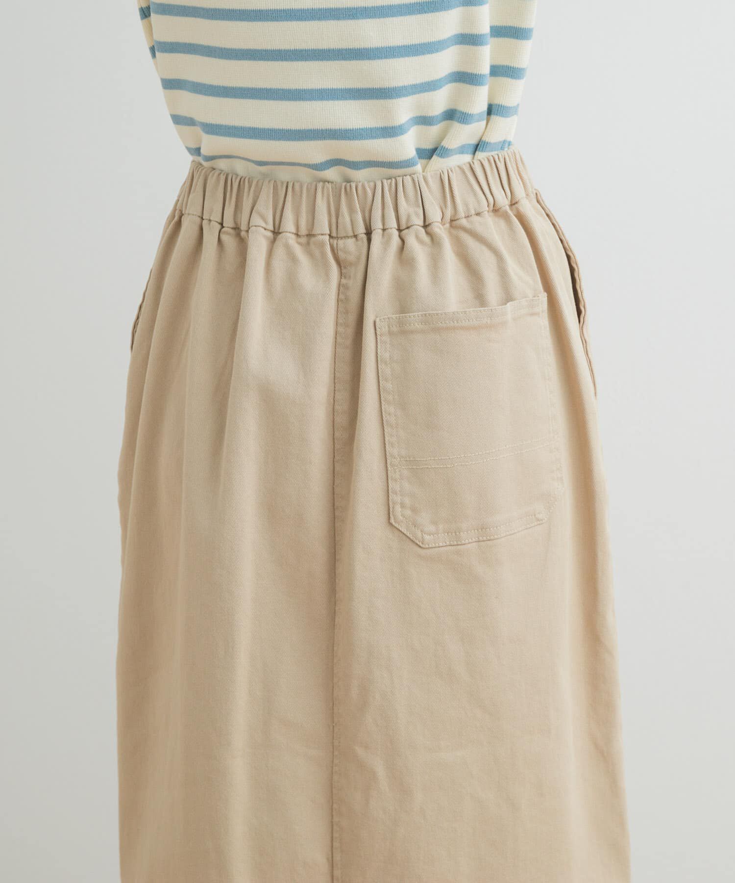 URBAN RESEARCH DOORS「製品染めカラースカート」|スカート|