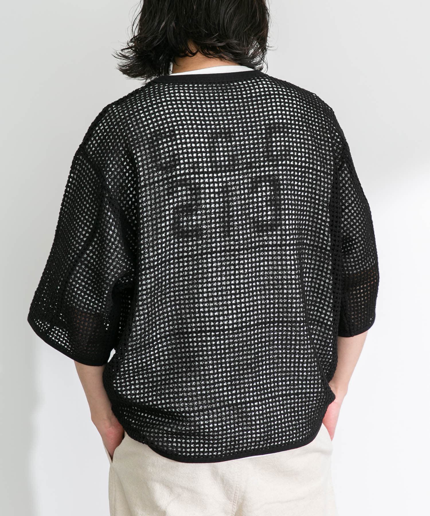 Sonny Label 「ARMY TWILL　Cotton Mesh T-shirts」|Tシャツ・カットソー|