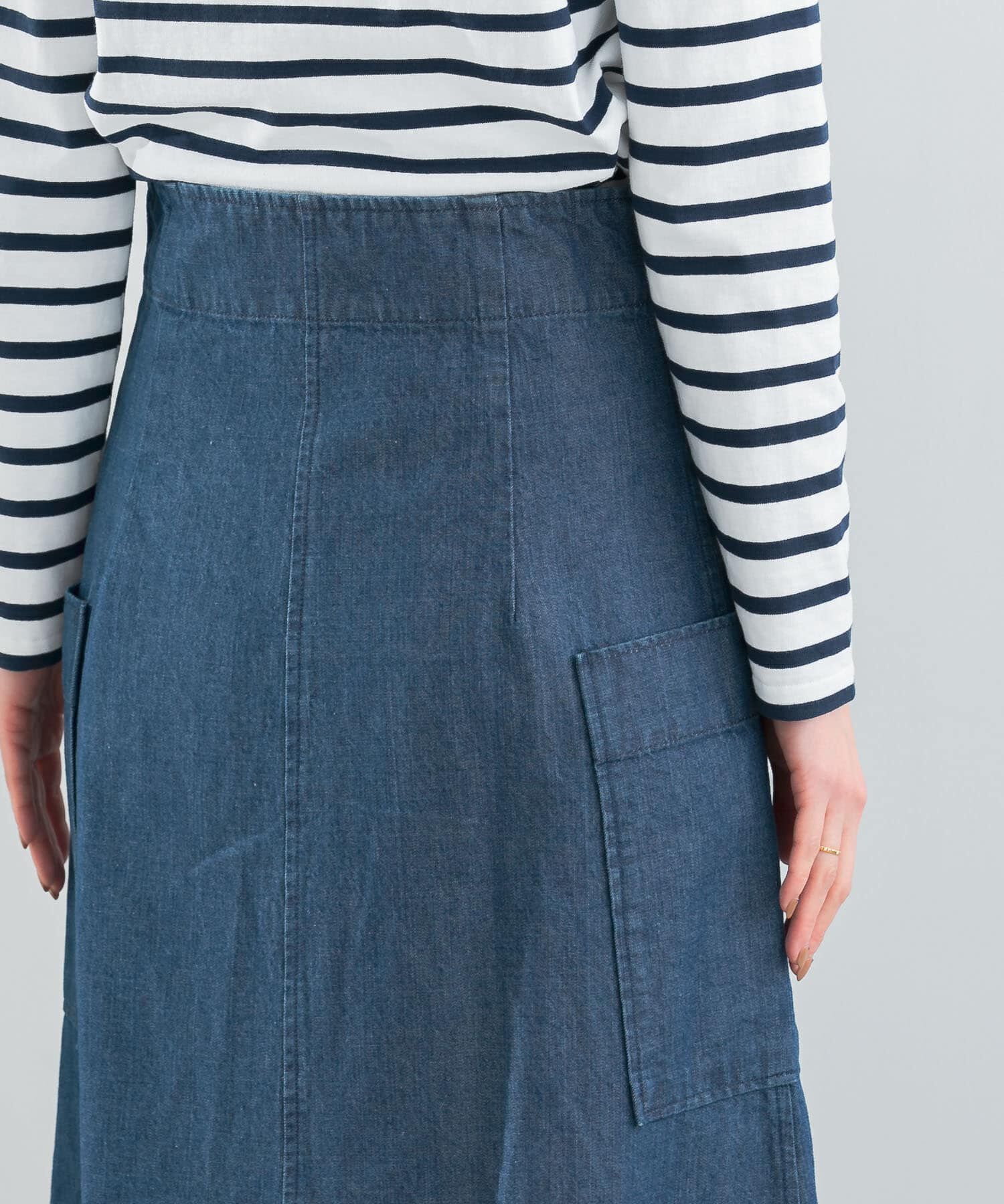 URBAN RESEARCH ROSSO「ボタンデニムスカート」|スカート|