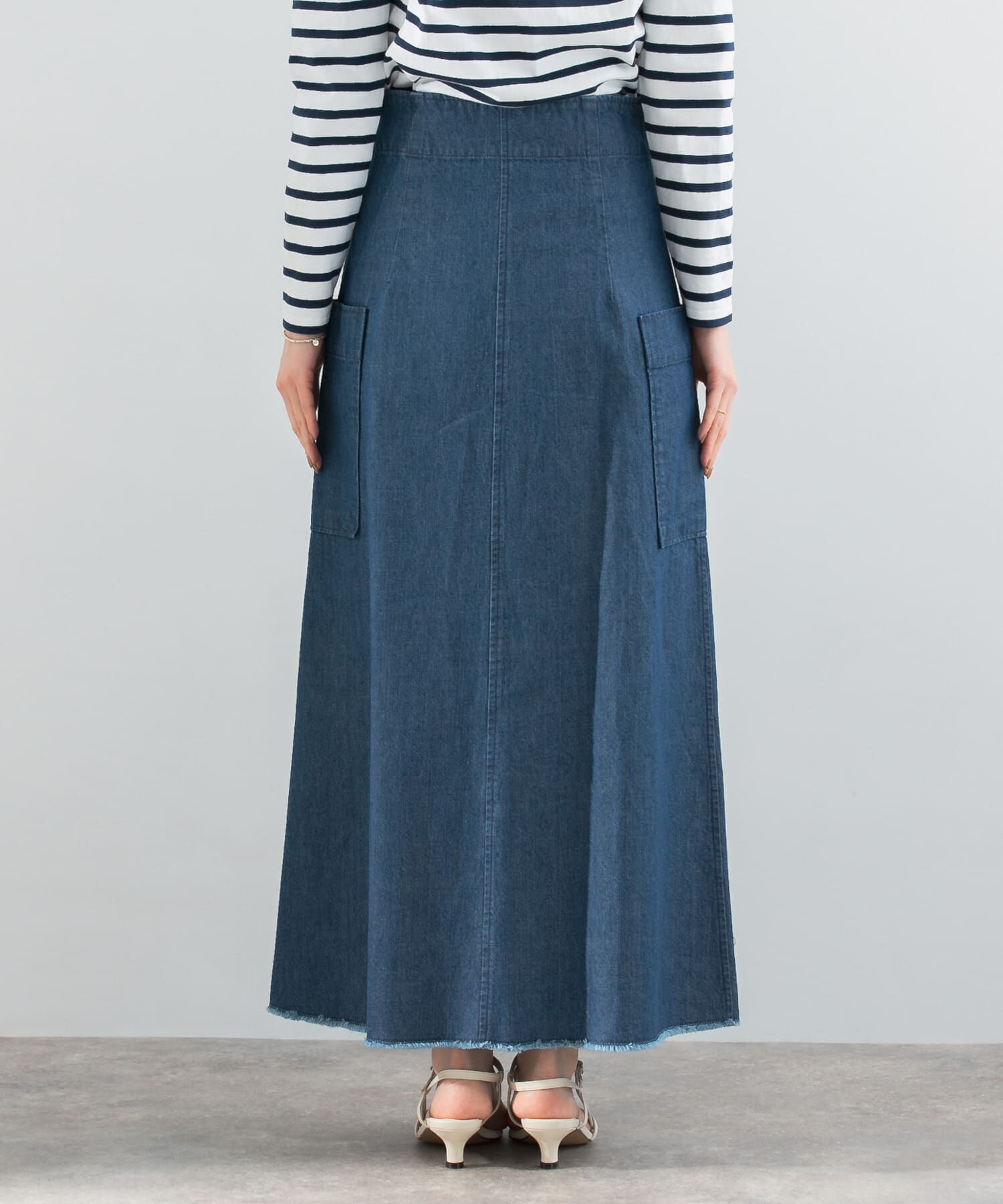 URBAN RESEARCH ROSSO「ボタンデニムスカート」|スカート|