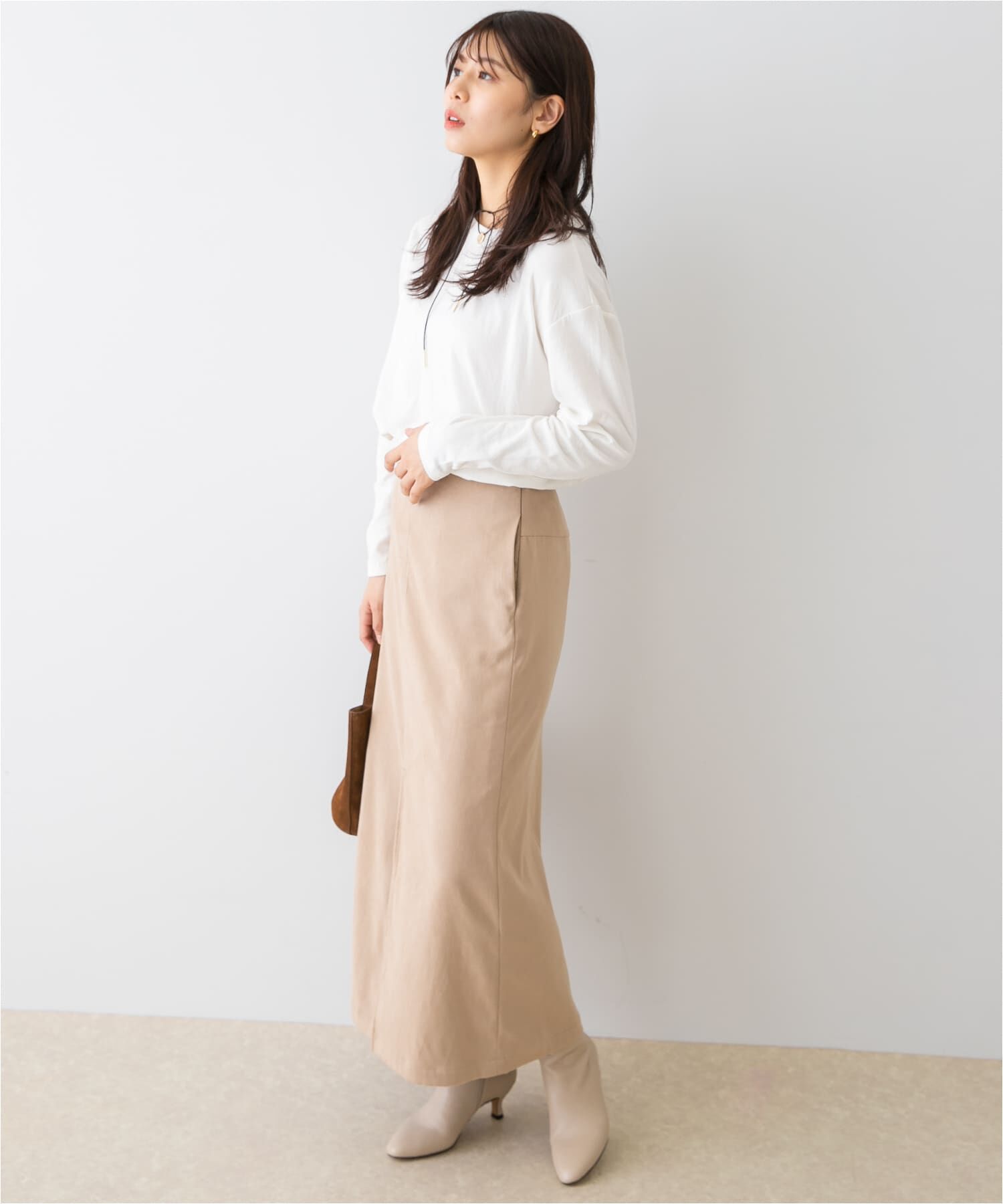 URBAN RESEARCH ROSSO「F by ROSSO　ソフトウォームオーバーロンTEE」|Tシャツ・カットソー|