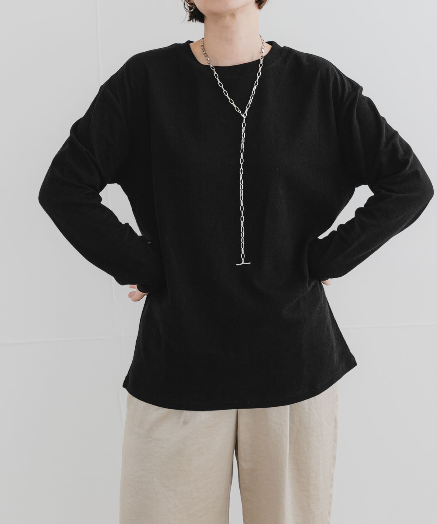 URBAN RESEARCH ROSSO「F by ROSSO　ソフトウォームオーバーロンTEE」|Tシャツ・カットソー|