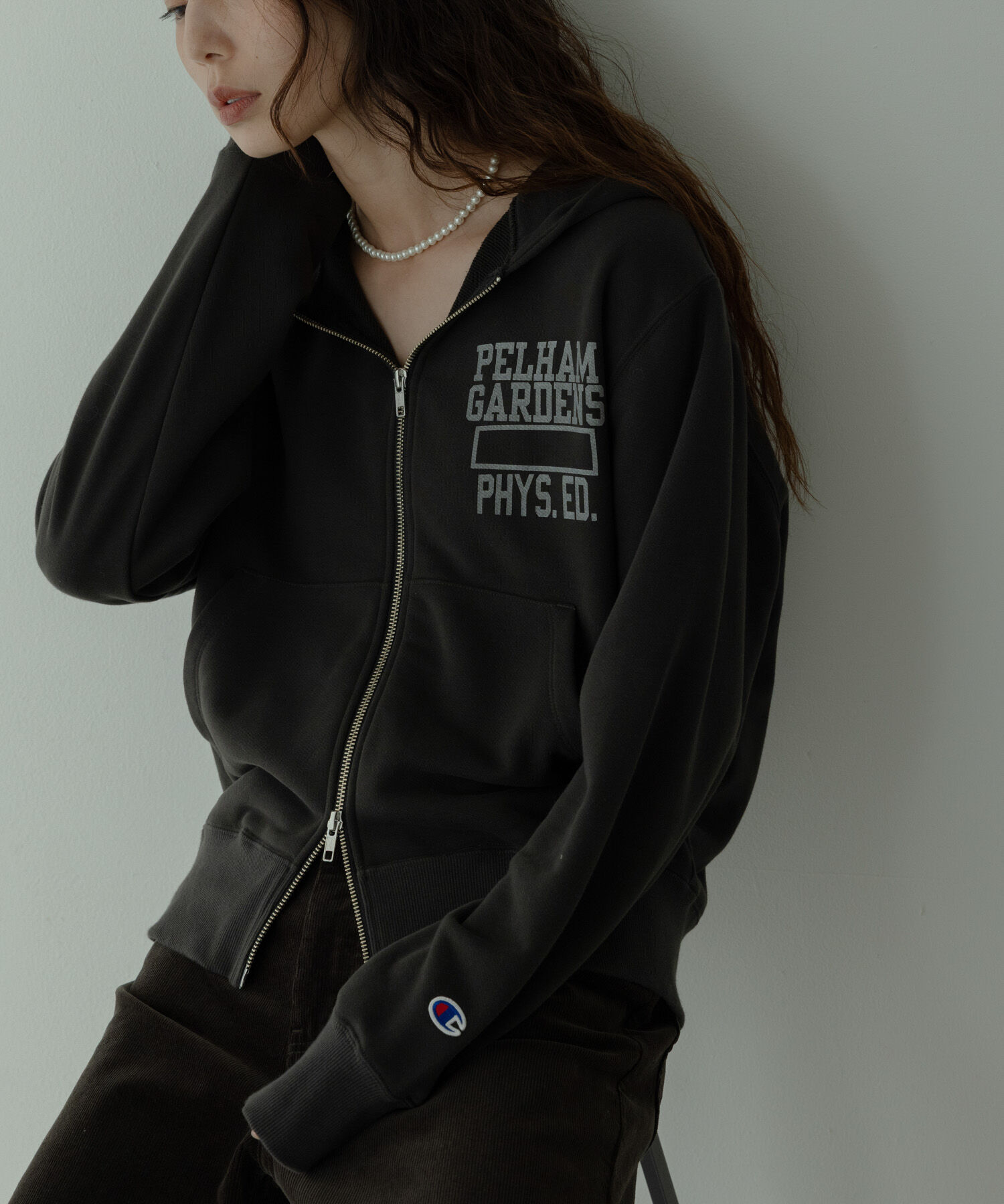 Sonny Label 「『別注』Champion&times;Sonny Label　スウェットジップフーディー」|パーカー|