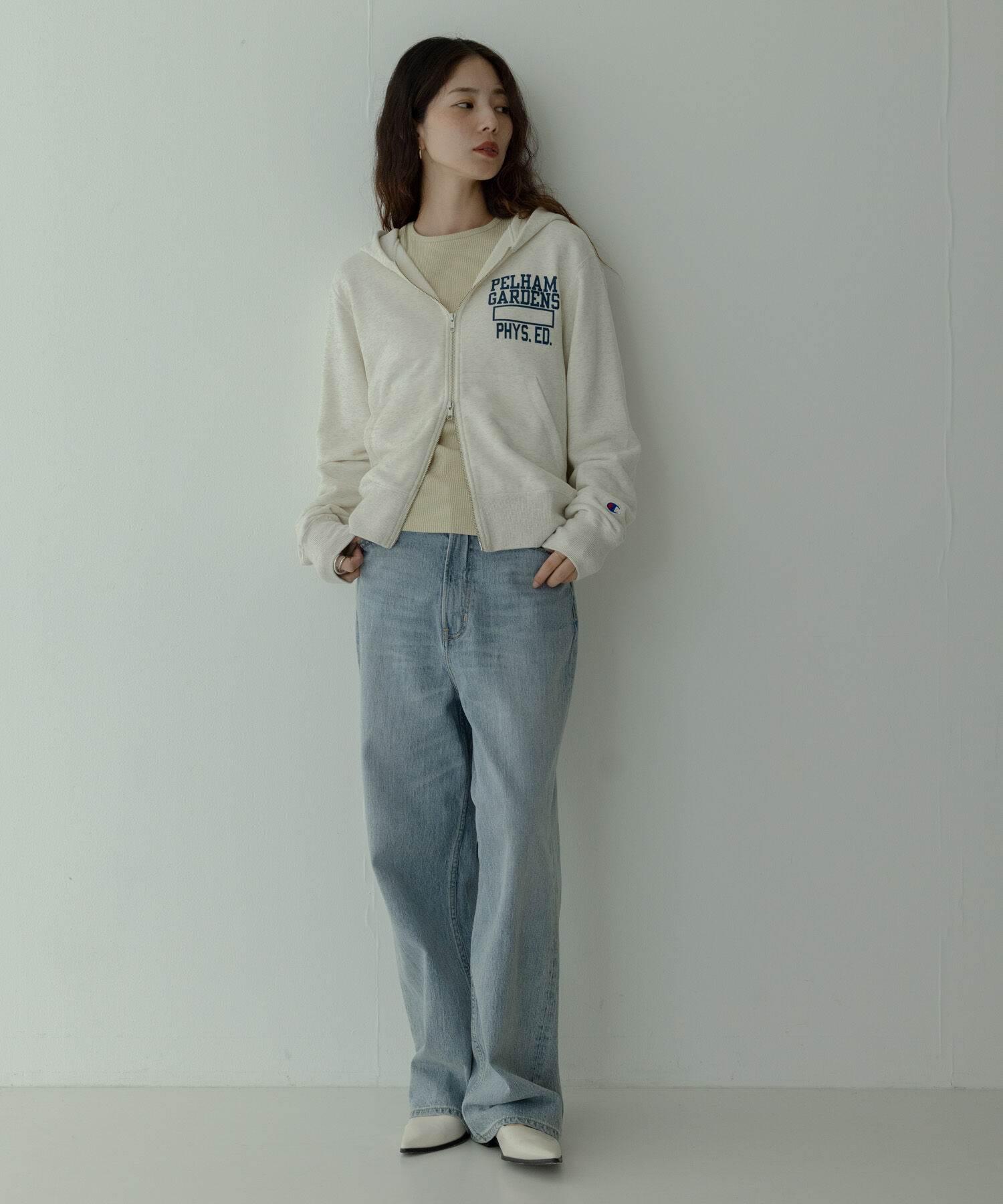 Sonny Label 「『別注』Champion&times;Sonny Label　スウェットジップフーディー」|パーカー|