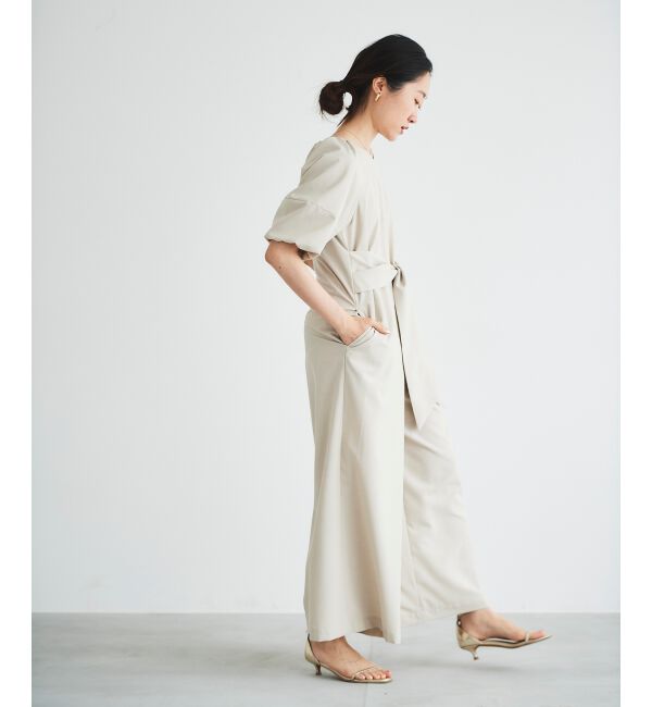 le.coeur blanc「リネンライクオールインワン」|オールインワン|