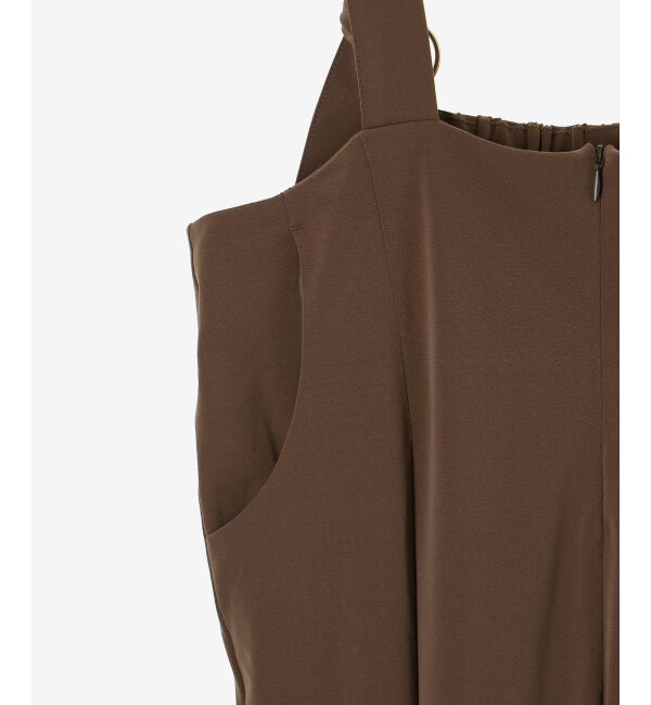  「CICA加工サークルストレッチサロペット」|オールインワン|