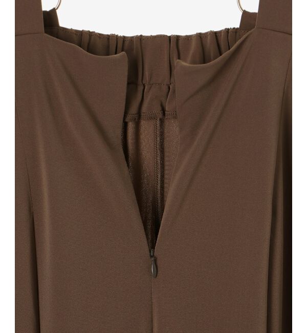  「CICA加工サークルストレッチサロペット」|オールインワン|