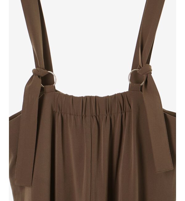  「CICA加工サークルストレッチサロペット」|オールインワン|