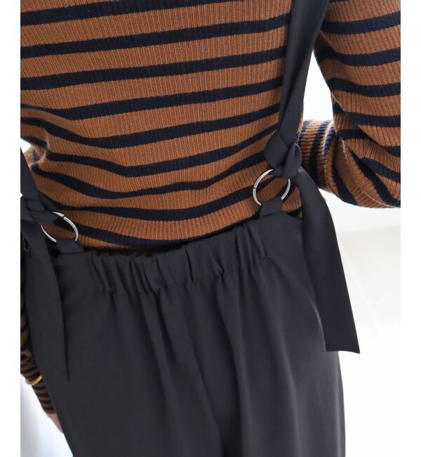  「CICA加工サークルストレッチサロペット」|オールインワン|