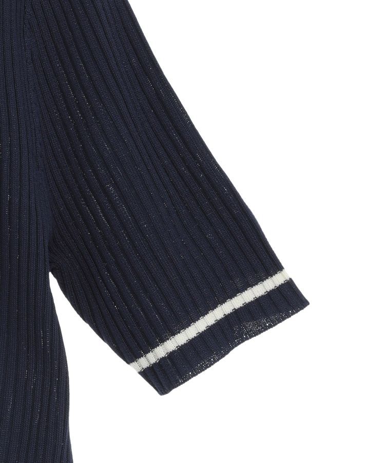 earth music&ecology「リブニットカーディガン」|カーディガン|