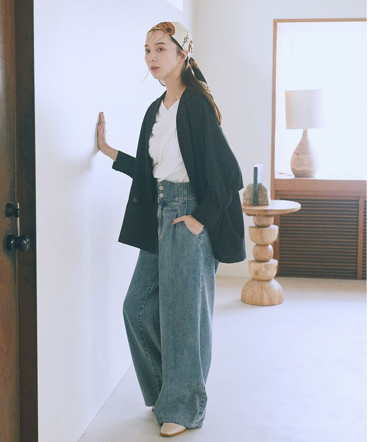 earth music&ecology「シアードルマンジャケット」|テーラードジャケット|