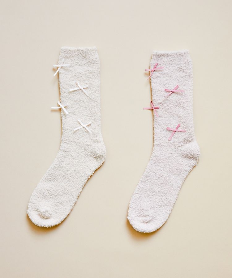 Maison de FLEUR「リボンルームソックス」|その他|