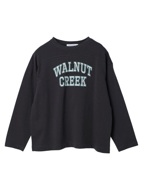  「ラガー切り替えロゴカットプルオーバー」|Tシャツ・カットソー|