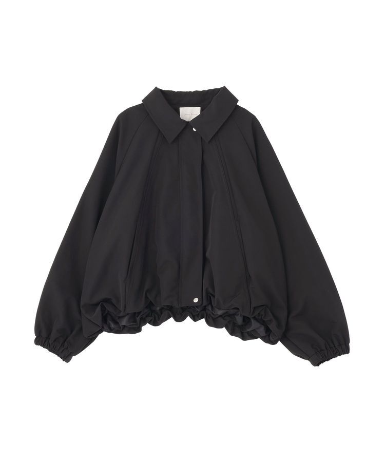 Green Parks「衿付きバルーンブルゾン」|ブルゾン・スタジャン|Black