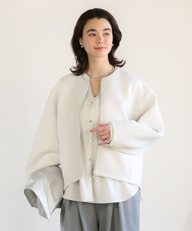 Green Parks「SET2点スキッパーブラウス+プリーツスカート」|ワンピース|