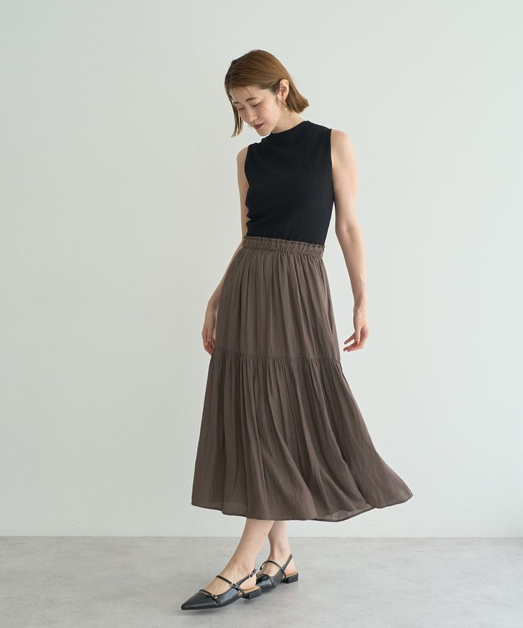 YECCA VECCA「【2点SET】カーディガンセットワンピース」|ワンピース|