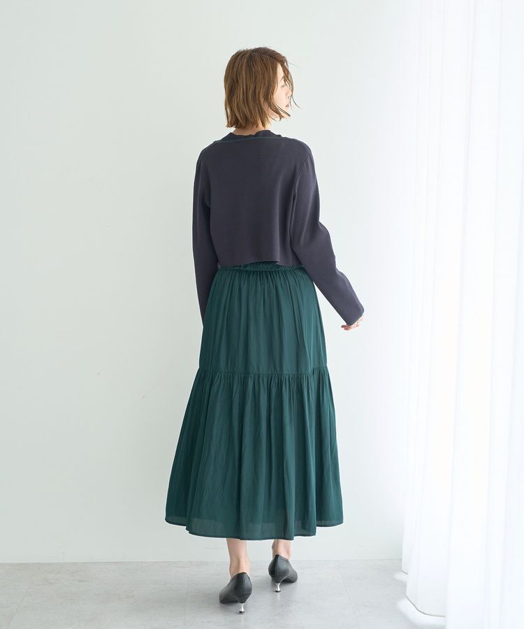 YECCA VECCA「【2点SET】カーディガンセットワンピース」|ワンピース|