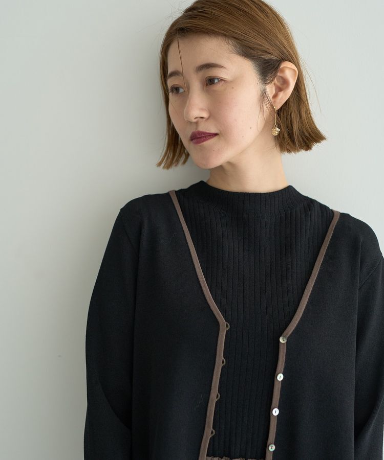 YECCA VECCA「【2点SET】カーディガンセットワンピース」|ワンピース|