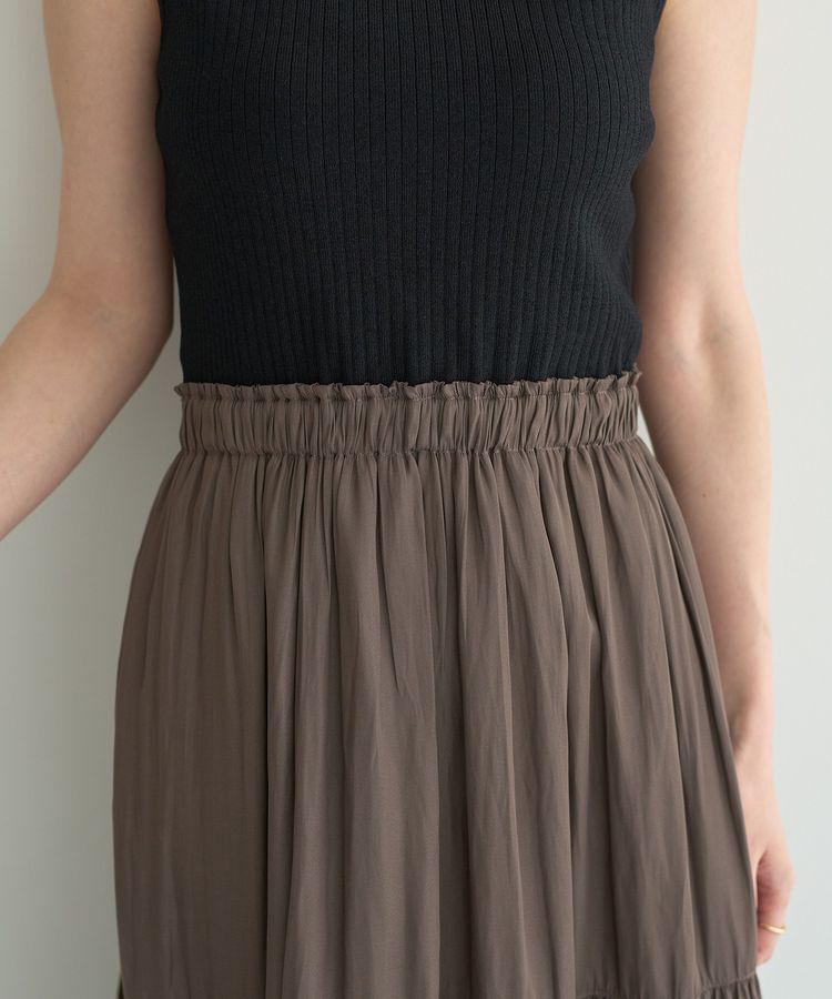 YECCA VECCA「【2点SET】カーディガンセットワンピース」|ワンピース|