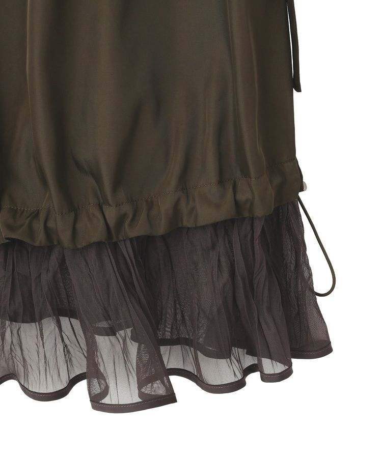 Editt by YECCA VECCA「デニムMIXデザインサロペット」|オールインワン|