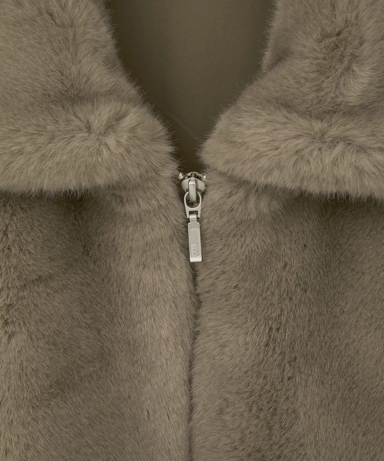 GARAGE OF GOOD CLOTHING「グラデーションファーZIP VEST」|その他|