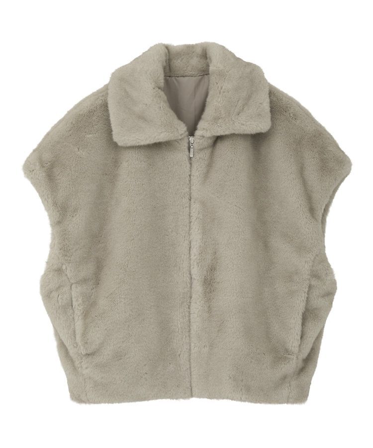 GARAGE OF GOOD CLOTHING「グラデーションファーZIP VEST」|その他|