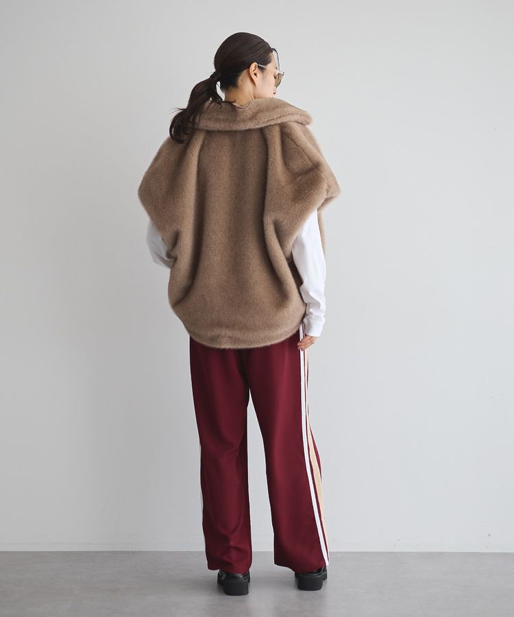 GARAGE OF GOOD CLOTHING「グラデーションファーZIP VEST」|その他|