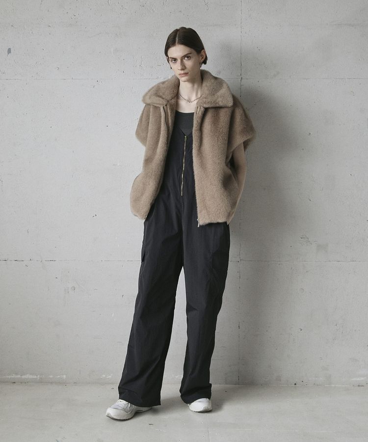 GARAGE OF GOOD CLOTHING「グラデーションファーZIP VEST」|その他|