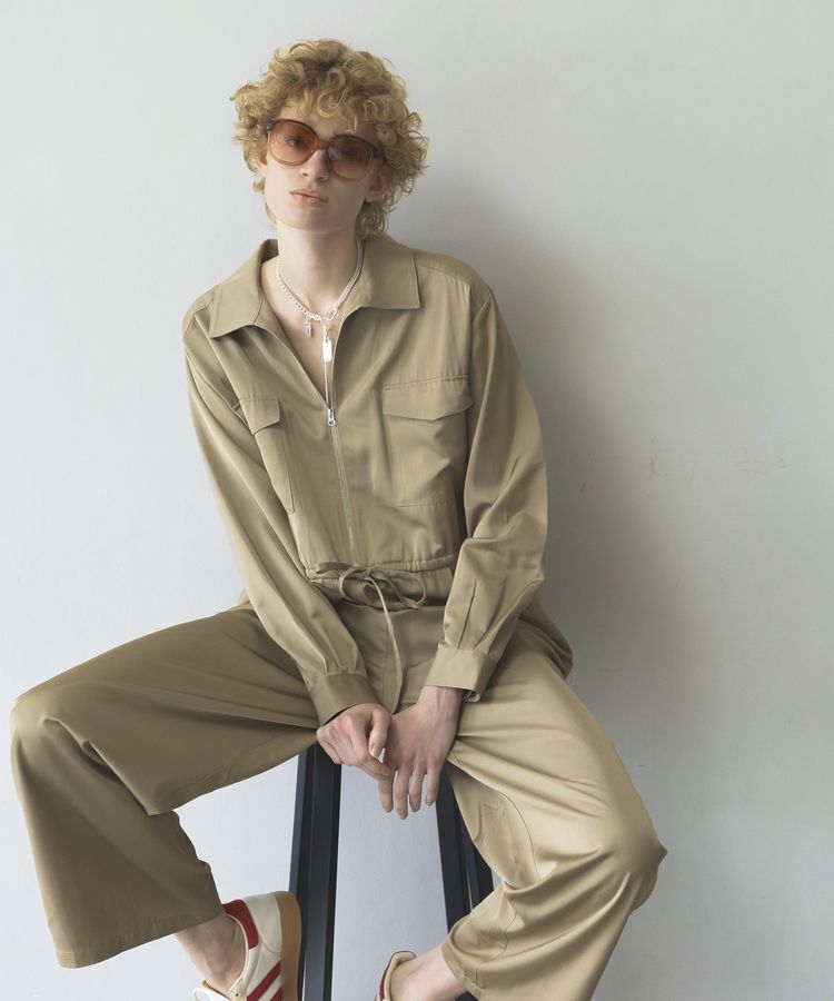 GARAGE OF GOOD CLOTHING「フロントジップオールインワン」|オールインワン|