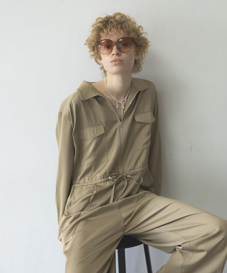 GARAGE OF GOOD CLOTHING「フロントジップオールインワン」|オールインワン|