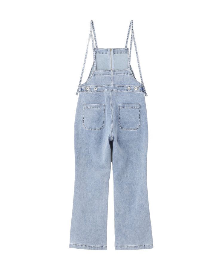 GARAGE OF GOOD CLOTHING「フロントZIPデニムサロペット」|オールインワン|