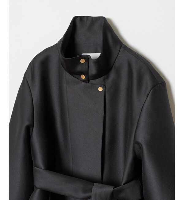 LOULOU WILLOUGHBY「【LOULOU WILLOUGHBY】シルキーダブルクロスブルゾン」|ブルゾン・スタジャン|