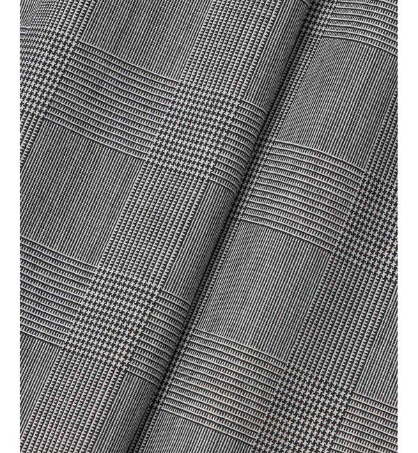 allureville「ポプリンチェックジャケット」|テーラードジャケット|