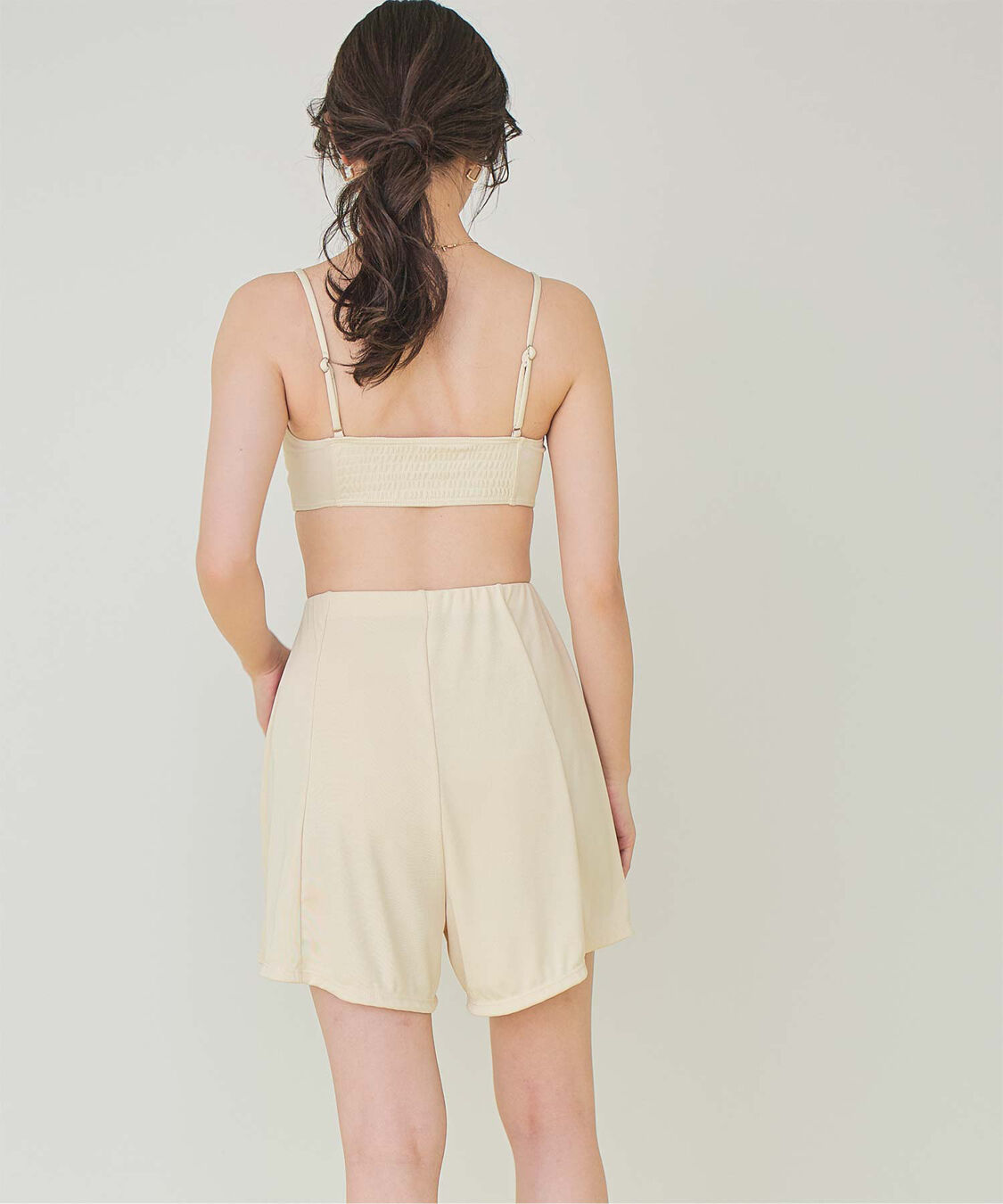 SEA DRESS「4点セット/リラックストップス&ショートパンツ付ビキニ/水着」|ビキニ|