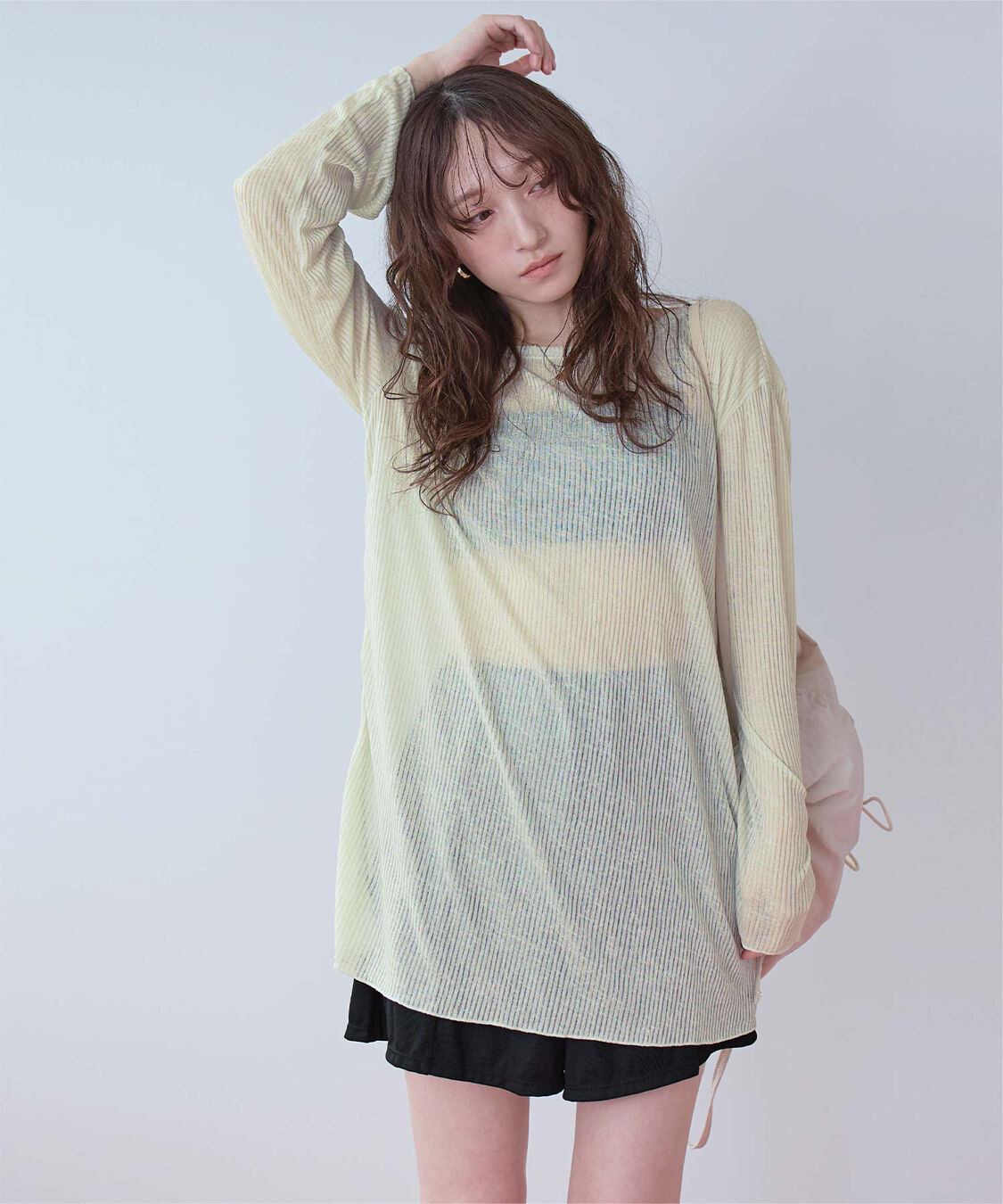 SEA DRESS「4点セット/リラックストップス&ショートパンツ付ビキニ/水着」|ビキニ|