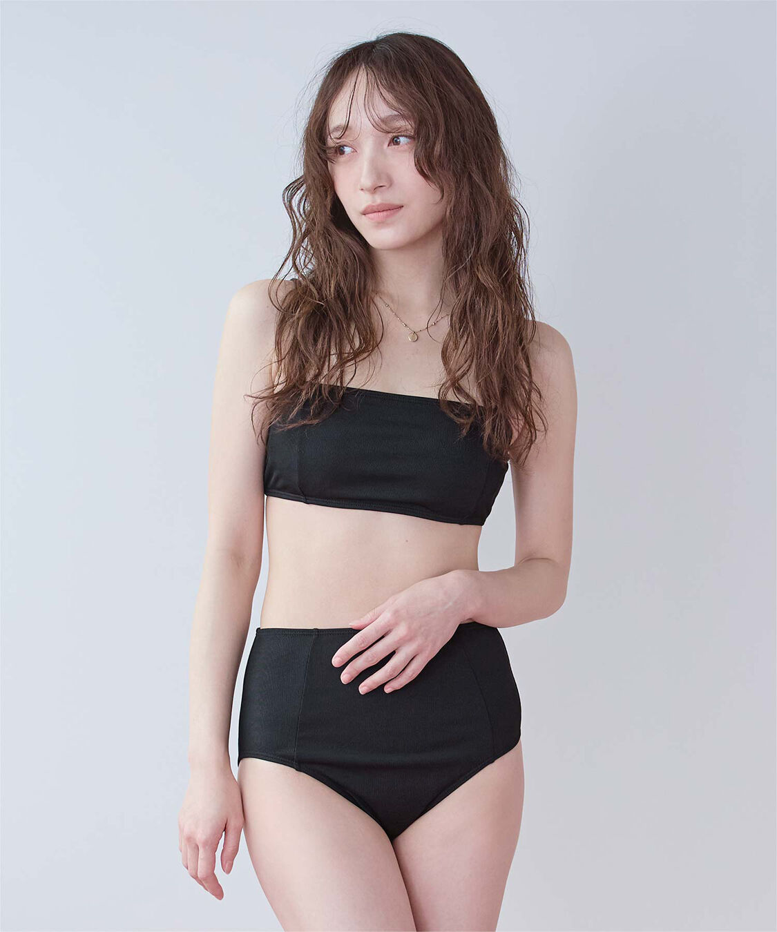 SEA DRESS「4点セット/リラックストップス&ショートパンツ付ビキニ/水着」|ビキニ|