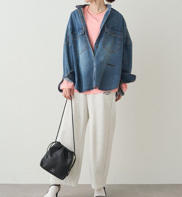  「【累計1万枚突破！/名品】ヴィンテージライクデニムバンドカラーシャツ」|シャツ・ブラウス|