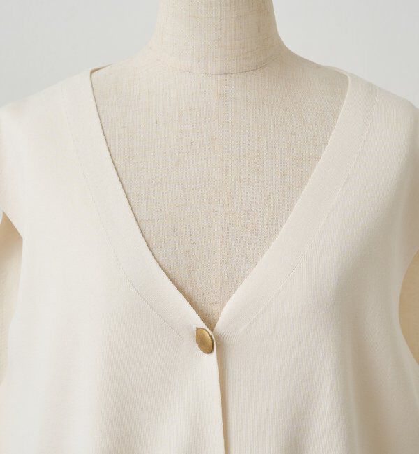  「【手洗い可能】ミラノリブニットジレベスト」|ニット・セーター|