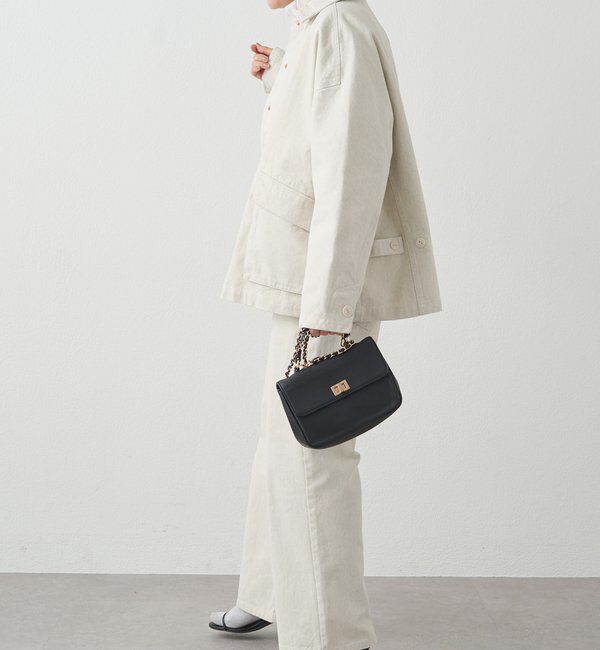  「カツラギワイドストレートパンツ」|デニム|