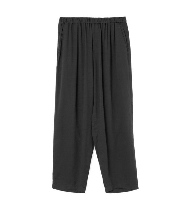 mizuiro ind「mizuiro ind T/Rタックイージーパンツ」|その他|ブラック