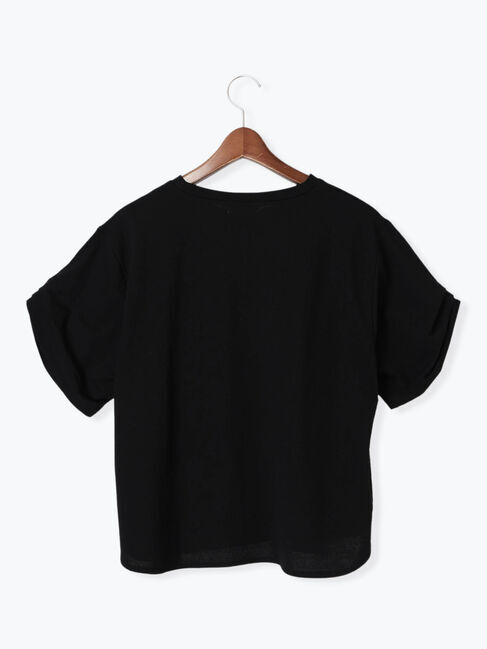 Te chichi TERRASSE「ドライ天竺タックスリーブトップス」|Tシャツ・カットソー|