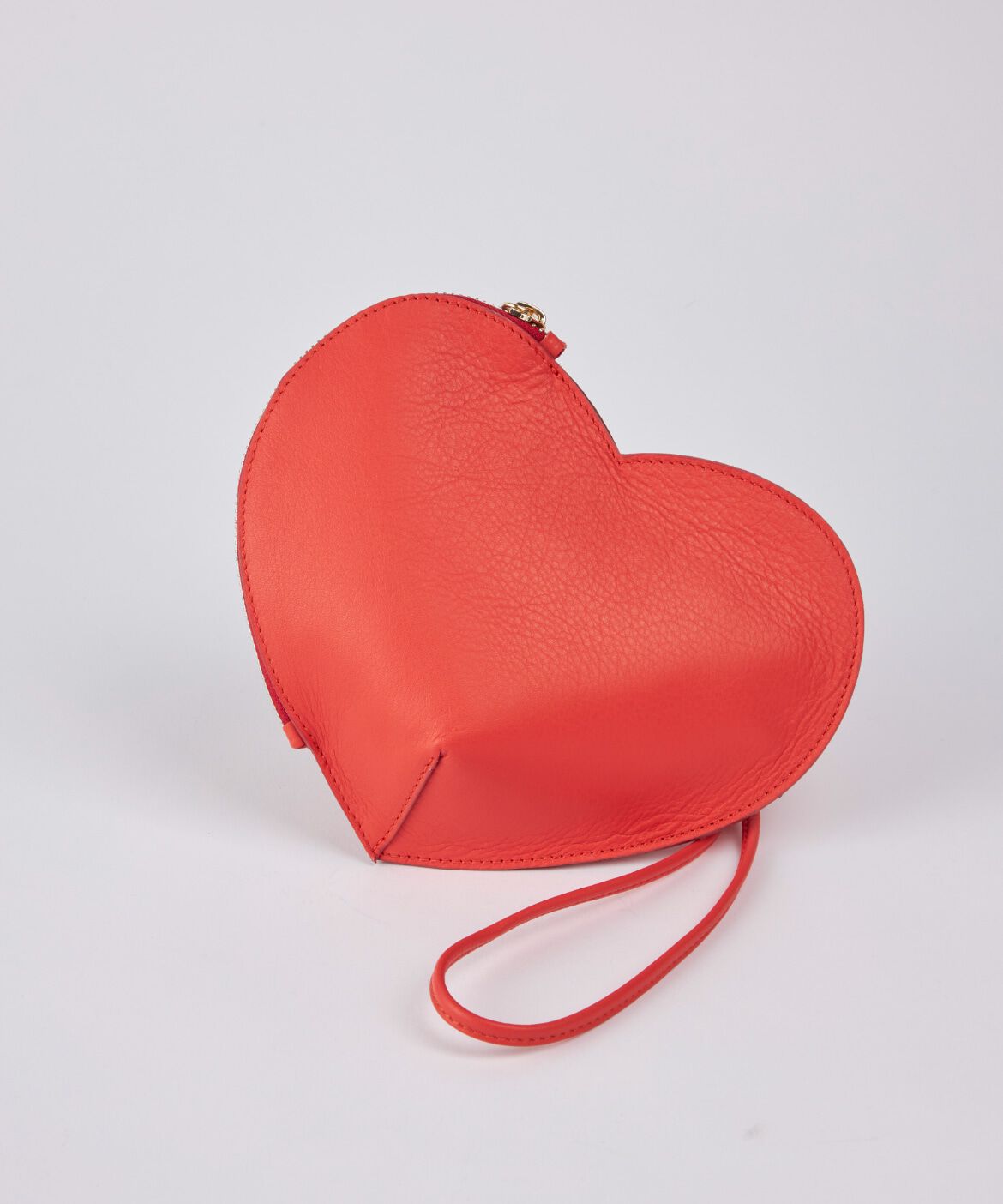 FAVORITE SUKINAMONO「ハートポシェット《MARCO MASI》」|クラッチバッグ|オレンジ1