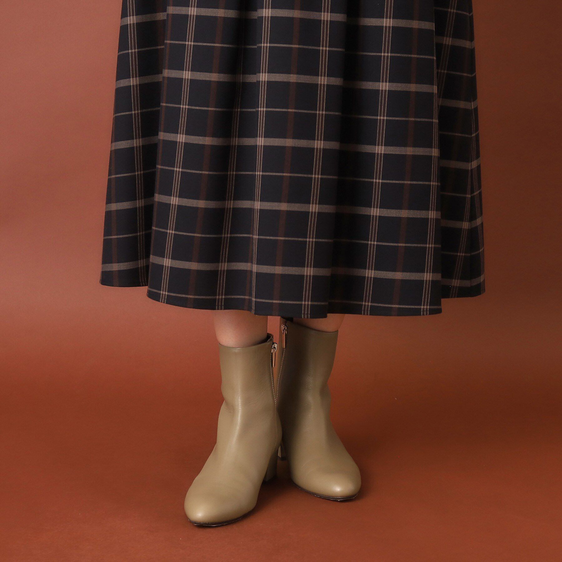 DRESSTERIOR「【otonaMUSE11月号掲載】メタルジップショートブーツ」|ショートブーツ|