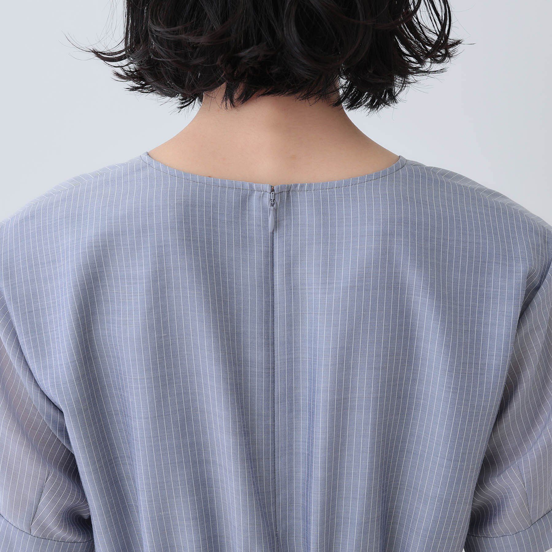 INDIVI「【洗える／エアリー】ハイウエストワンピース」|ワンピース|