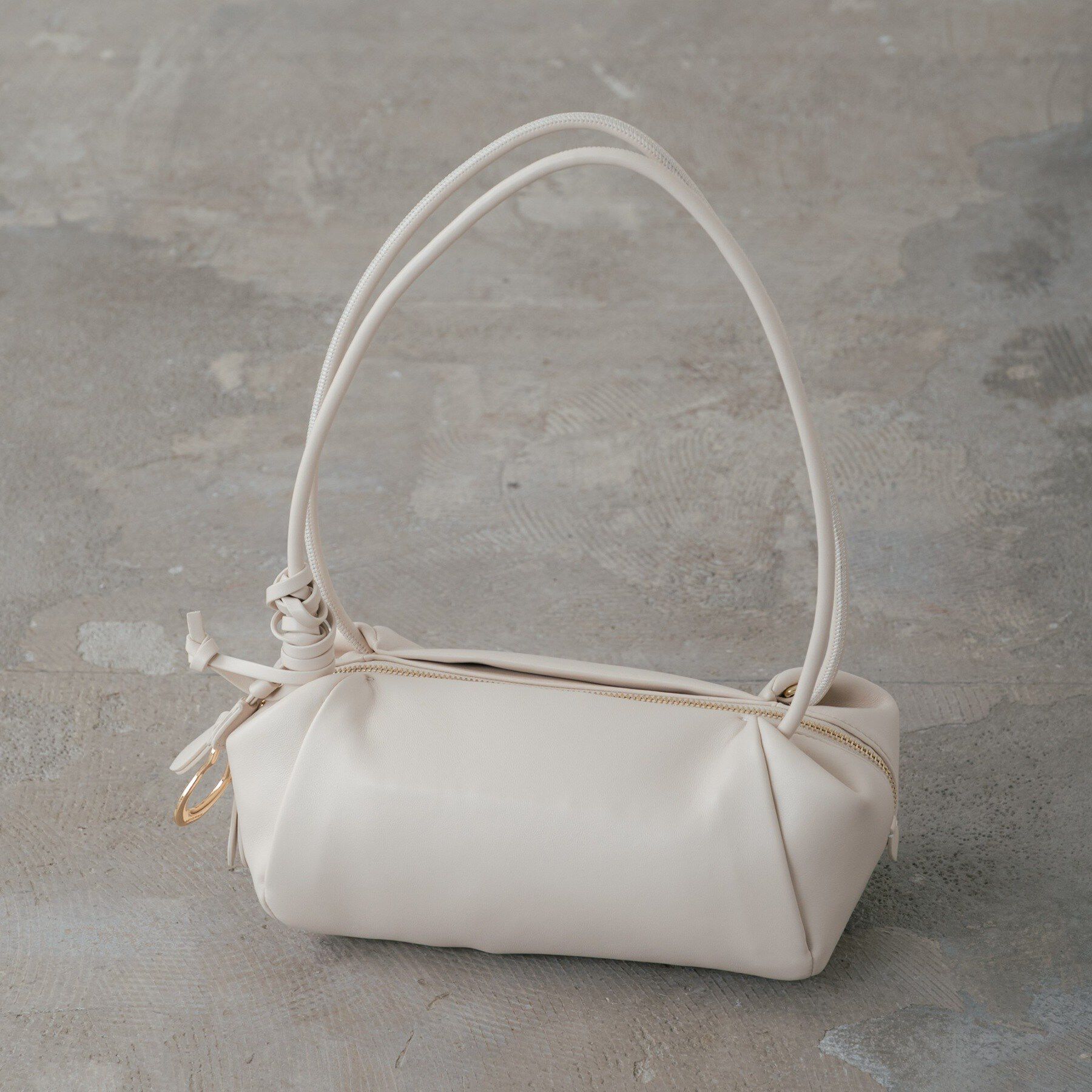 GALLEST「マッシュルームボストンバッグ」|ハンドバッグ|オフホワイト(003