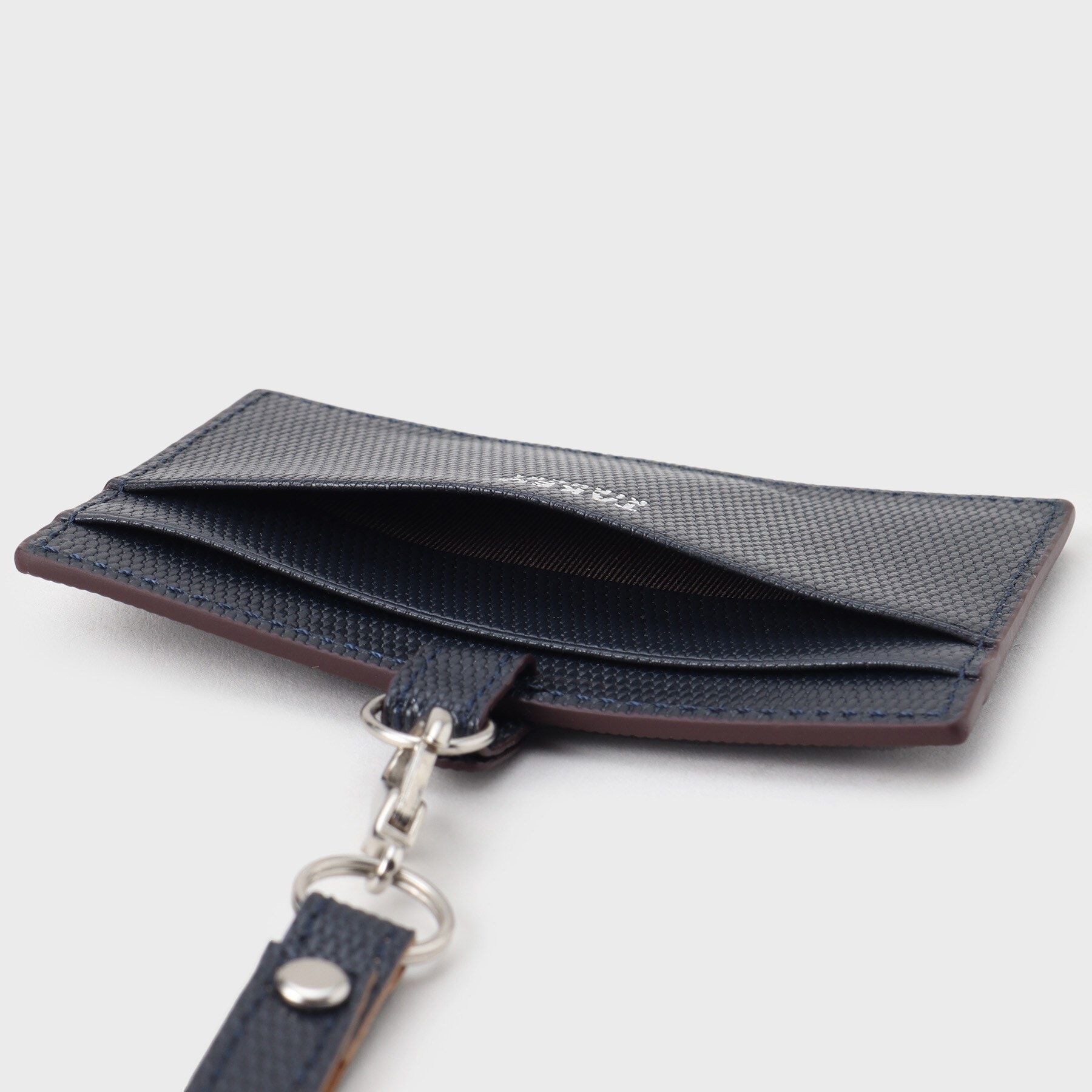 TAKEO KIKUCHI「【ソフト＆ナチュラル】ミニメッシュ レザー IDカードホルダー」|名刺入れ・カードケース|