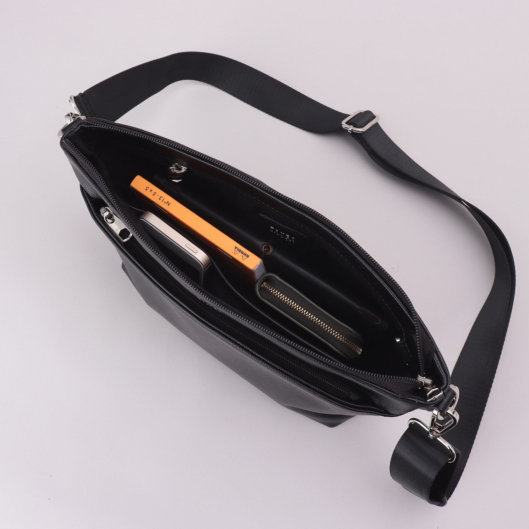 TAKEO KIKUCHI「【キーリング付き】メランジ　大人ショルダーバッグ」|ショルダー・メッセンジャー|