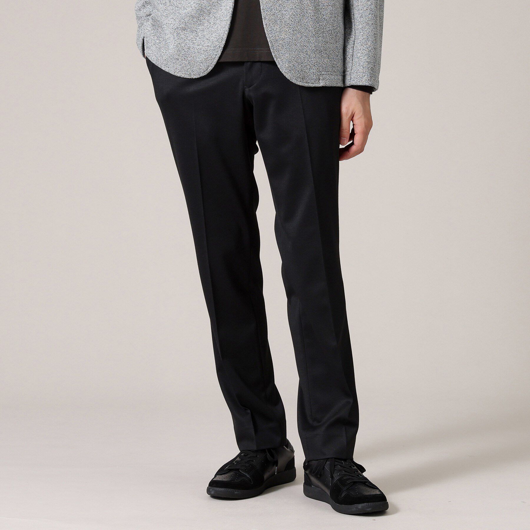 TAKEO KIKUCHI「【ONOFF対応】TRダブルニット ストレッチパンツ」|その他|ダークネイビー(09